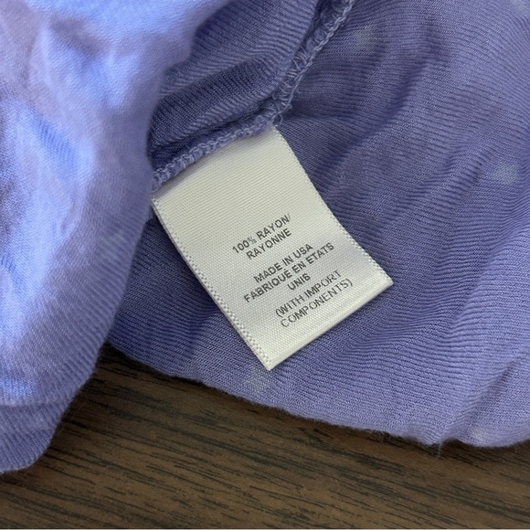 ❤️ Cloth & Stone Purple Button-Down Shirt XS - Picture 5 of 9